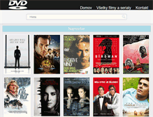 Tablet Screenshot of dvd.sk